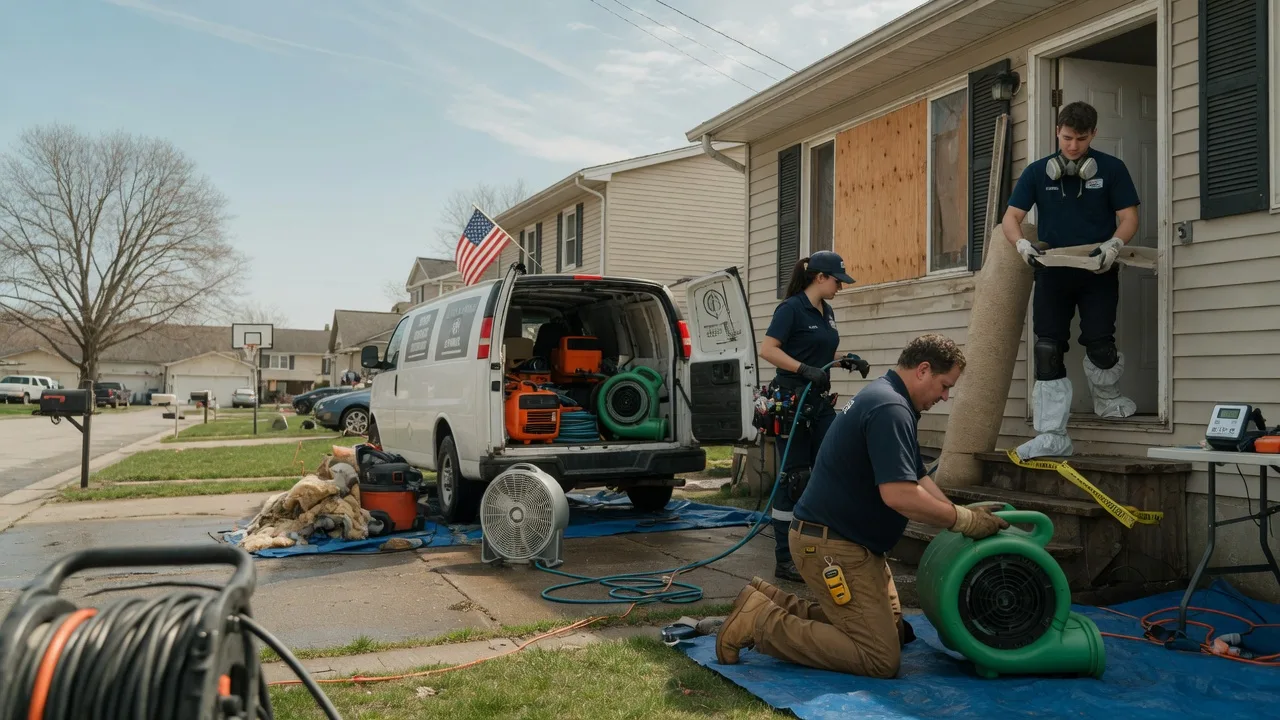 Water Damage Restoration in Larned, KS near me